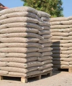 Hardwood Heating Pellets – 1 Ton Pallet of Wood Pellets