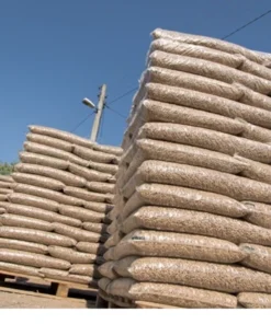 Hardwood Heating Pellets – Truckload 24 Tons Pallet of Wood Pellets